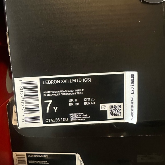 Fruity pebble white / clear lebrons - Picture 3 of 3